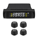 Battery Powered Car Car TPMS External Sensor Tire Pressure Monitor Alarm System