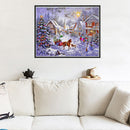 Crafts Needlework Embroidery Cross Stitch Santa Christmas 5D Diamond Painting