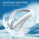 #A Portable Air Cooler Fan Hands Free Wearable Bladeless Fan for Home Office Tra