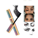 Mascara 4D Eyelash Waterproof Silk Fibre Extensions Lasting Long Lashes AA J7A4