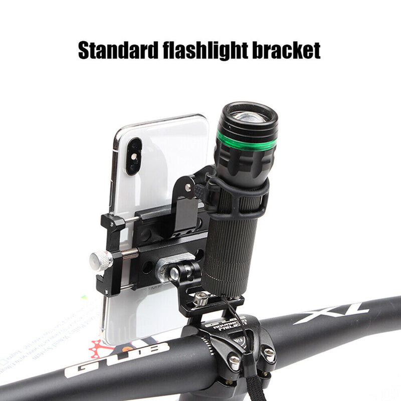 GUB G-99 Bicycle Phone Holder Adjustable Scooter Camera Stand Rack (Black)