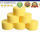 12pcs Polish Wax Round Foam Sponges Applicator Pads for Clean Car Glass
