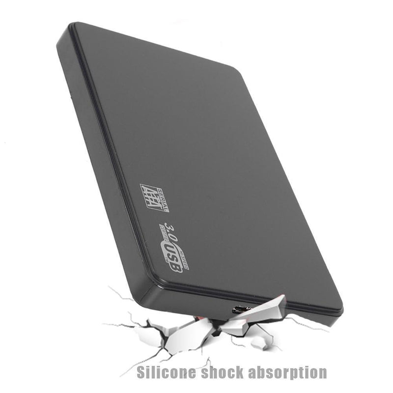 USB 3.0 Micro-B to SATA SSD HDD Case 6-Gbps 2.5"" Hard Disk Drive Enclosure