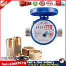 Mechanical Rotary Wing E-Type Cold Smart Water Meter with Copper Fittings Newly