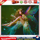 Fairy DIY Round Diamond Painting Embroidery Needlework Cross Stitch Craft  Newly