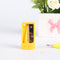Woodwork Carpenter Pencil Sharpener Narrow Shaver Tool Stationery (Yellow)