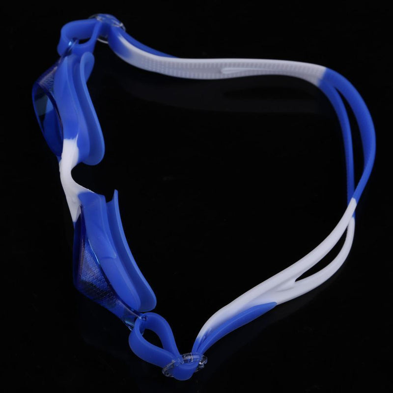 Children Swimming Goggles Anti-fog PC Lens Waterproof Silicon Blue