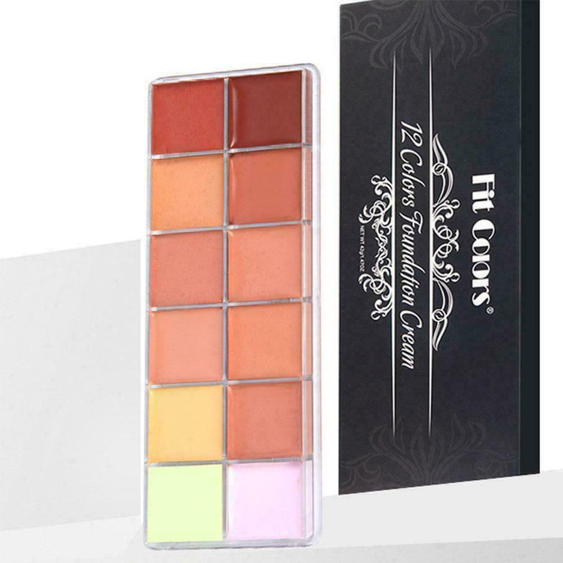 Makeup Palette Waterproof Full Coverage Foundation Concealer Foundation J1J6