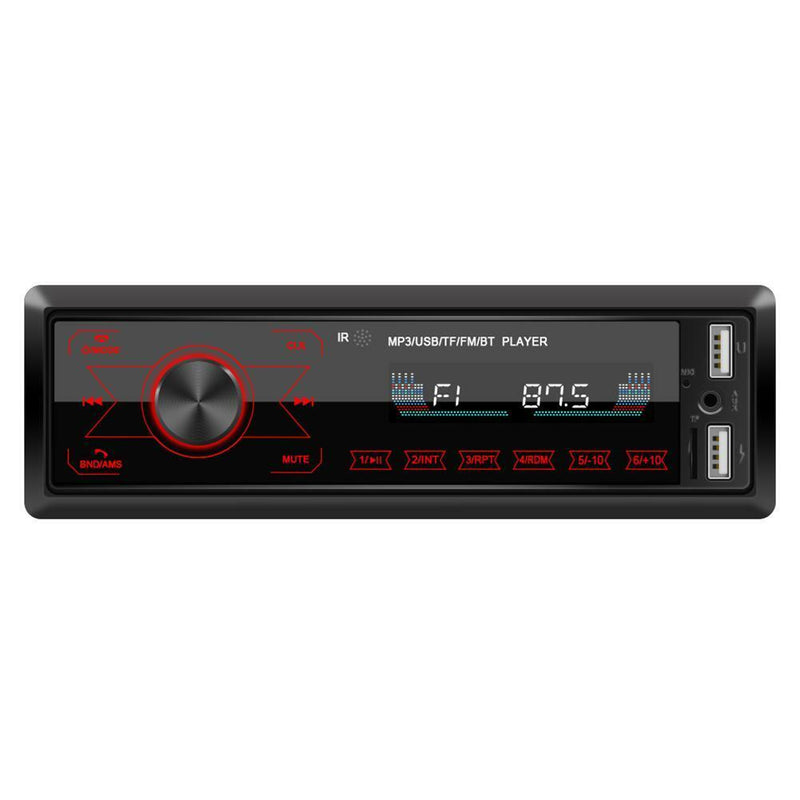 M10 Single 1DIN Car Stereo MP3 Player In Dash Bluetooth AUX-in Radio Head Unit