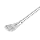 prosperveil straws strainer premium stainless steel straw and spoon drinking tube with