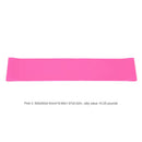 Fitness Yoga Workout Squats Training Hip Loop Resistance Bands (Pink 0.5) Newly