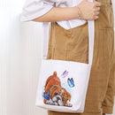 5D Diamond Painting Handbag DIY Canvas Eco-friendly Foldable Organizer Tote K