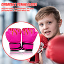 2pcs Kick Boxing Gloves Breathable Kids Muay Thai Training Fighting Gloves Newly