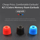 For Earphone Headphones Noise Isolating Eartips Memory Foam Ear Tips Ear Pads