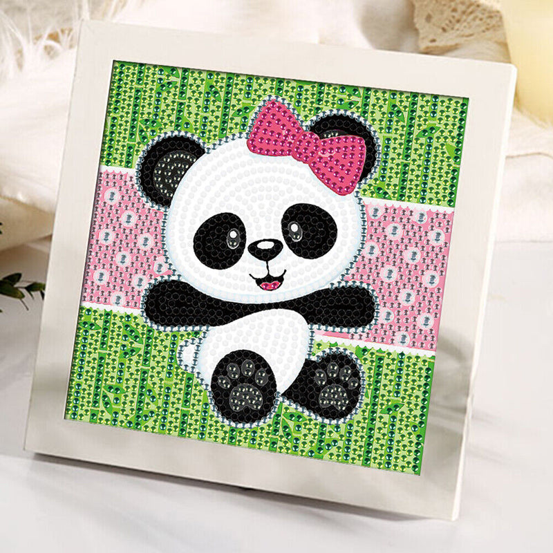 #A 5D DIY Diamond Painting Cartoon Animal Full Round Drill Crystal Kit Art Pictu