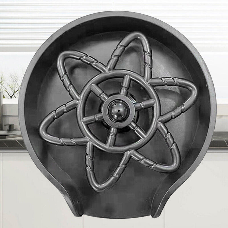 Automatic Glass Rinser Bar Glass Cup Washer Kitchen Milk Tea Cup Cleaner