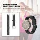 Smart Watch Strap for Garmin Lily Woman Leather Watch Band w/ Tool (Black) Newly