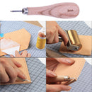 3mm Leather Craft Sewing Kit Handle Diamond Point Awl DIY Tool Newly