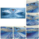 Swan 5D Round Crystal Diamond Painting Embroidery DIY Cross Stitch Set(1) Newly