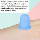 Transparent Vacuum Cupping Can Cupping Therapy Massage Suction Cup (Blue) Newly