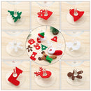 Cup Ring Wine Glass Pendants Christmas Cup Decoration Rings Table Decor