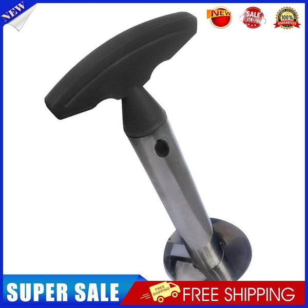 Stainless Steel Pineapple Peeler Slicer Fruit Corer Kitchen Tools (Black)