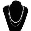 Fashion Geometric Design Punk Cuban Men's Hip Hop Chain Necklace Pendant Choker