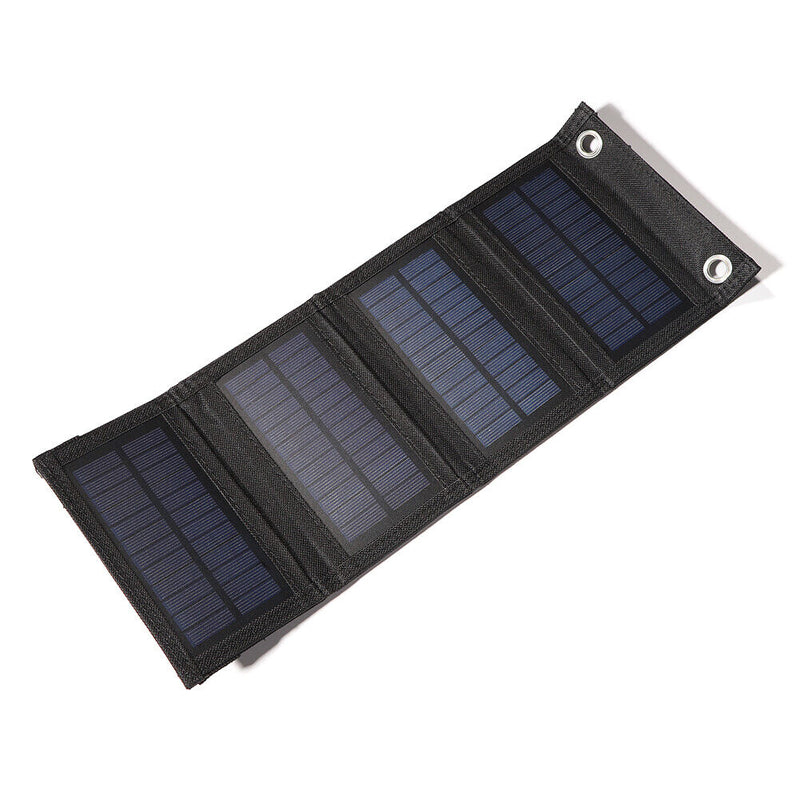 5V 6W USB Foldable Solar Panel Charger Pack Outdoors Charging Power Bank Newly