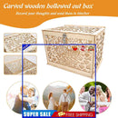 Wooden Wedding Sign In Box Exquisite Wedding Card Box Party Favor Decoration