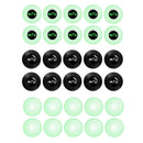 10pcs Anti-collision Pad Car Door Closing Anti-shock Stickers (Luminous Car)