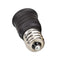 1X E12 to E14 LED Bulb Lamp Holder Lamp Adapter Socket Adapter Black Newly