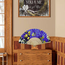 Small Yellow Croaker Oil Paint Folding Fan By Numbers DIY Digital Oil Painting