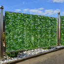 Artificial Leaf Roll UV Fade Wall Garden Fence  Screen for Indoor Outdoor Decor