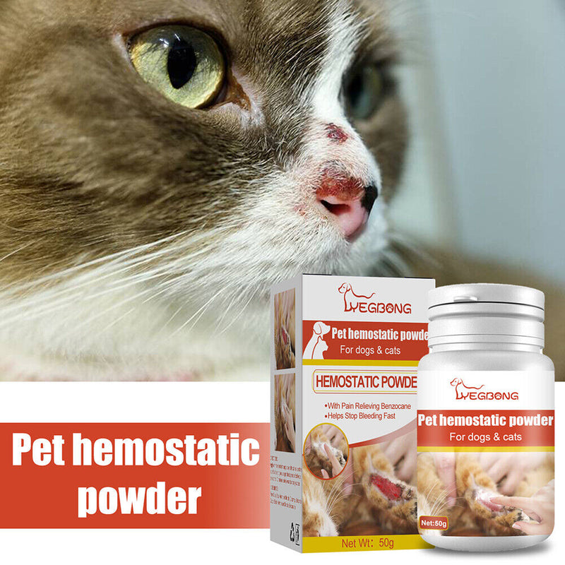 #A Safety Hemostatic Powder Broken Injury Dog Cat Stop Bleeding Powder Pet Produ