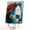 30x40cm Cute Furry Cats DIY Paint By Numbers Set Canvas Oil Painting No Frame