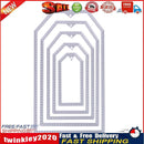 5pc Sewing Frames Metal Cutting Dies Stencils for DIY Scrapbooking Decor Newly