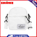 3pcs Women Canvas Patchwork Crossbody Bag Casual Mini Handbags (White)