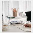 Storage Shelf Stackable Files Shelf Table Sundries Rack Organizer Holder