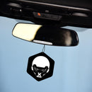 Car Air Freshener Scented Paper Auto Hanging Fragrance Perfume Pendant