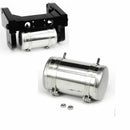 Metal Rear Air Tank Oil Tank for 1/14 Tamiya Lesu RC Tractor Truck Car