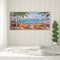 Balcony Sea View Oil Paint By Numbers Kits DIY Landscape Decoration Unframed