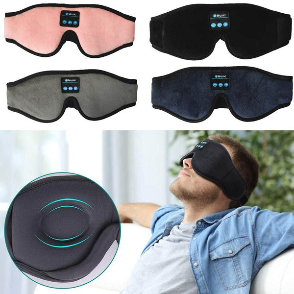 Earphone Earbuds Music Eye Blindfold Massager Sleep Headphones Beauty Tools