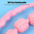 Trigger Point Relieve Muscle Roller Calf Leg Arm Pilates Massager (Pink)