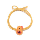 Hair Ponytail Holders Elastic Rubber Bands Flower Hair Rope Dinosaur Hair Ties