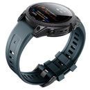 26mm Silicone Strap for Garmin Fenix 7X/6X/5X/5X Plus/3 Watch (Rock Blue) Newly
