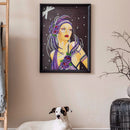 Special Shaped Diamond Painting Partial Drill Noble Lady DIY Picture (Y020)
