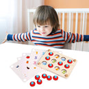 Funny Training Kids Wooden Memory Game Chess Educational Children Cognize Toys
