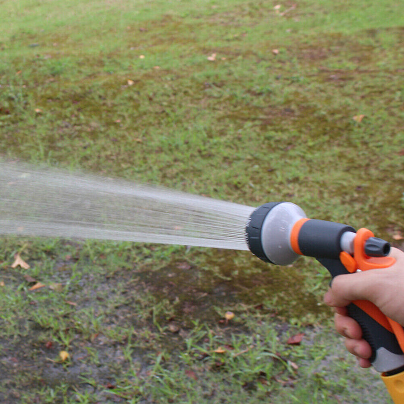 8 Mode Watering Gun Garden Hose Spray Nozzle Plant Yard Car Washer Cleaning
