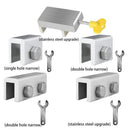 Security Sliding Sash Stopper Baby Safety Window Locks (Stainless Steel)