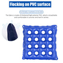 Wheelchair Cushion Inflatable Elderly Anti Bedsore Chair Mat Pad (Blue) Newly